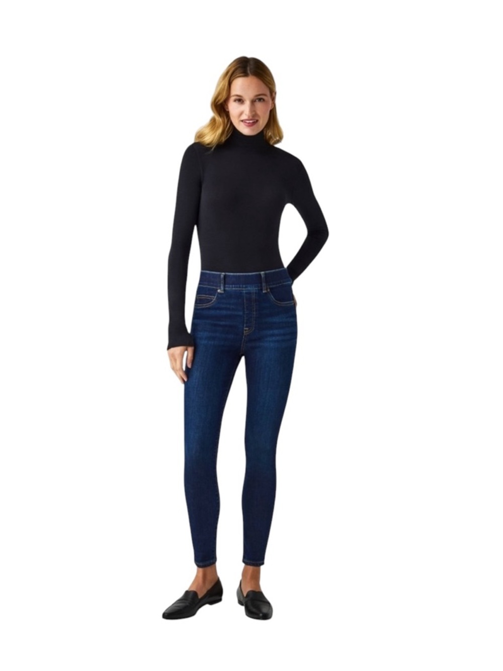 💙SPANX Women's Ankle Skinny Jeans. Large. EUC - Picture 9 of 9